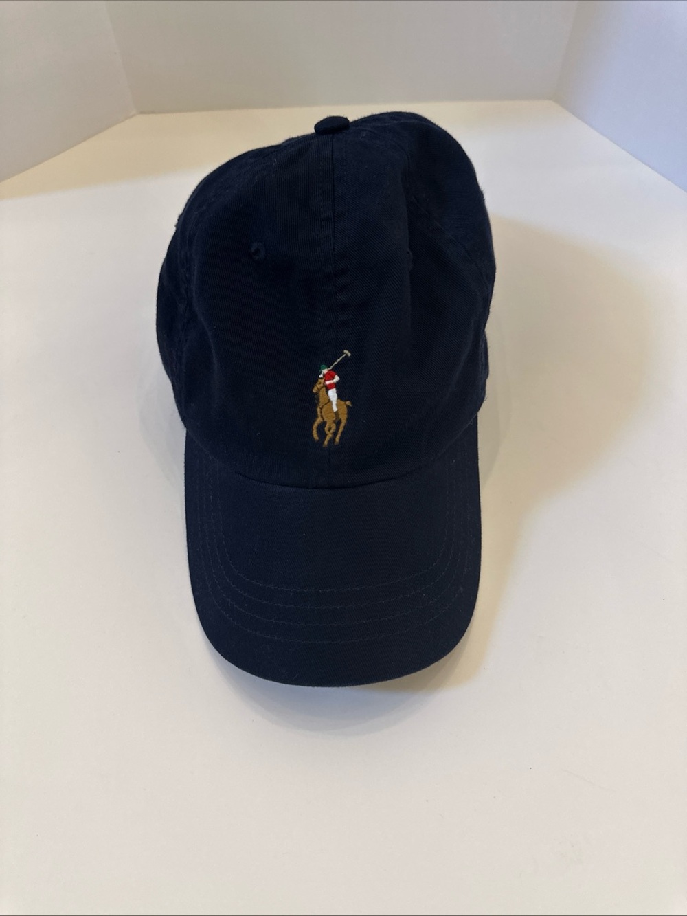 Polo Ralph Lauren Baseball Cap Navy Blue Adjustable Strap Baseball Men Brand New